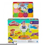 PD Play Doh Buzz 'n Cut Play Set + Play Doh Rainbow Starter Pack Bundle  B07MCYPR76